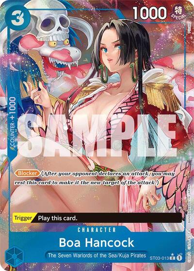 Boa Hancock (ST03-013) (Alternate Art) #ST03-013 Premium Booster -The Best-