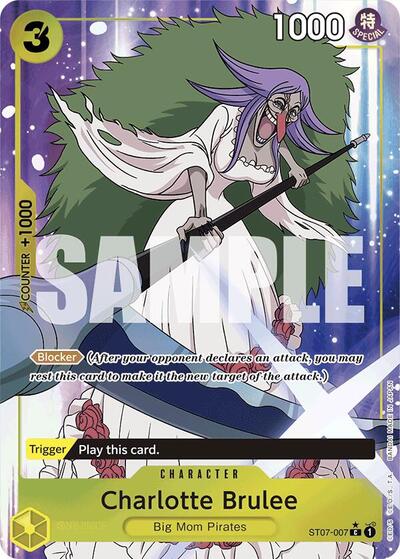 Charlotte Brulee (Full Art) #ST07-007 Premium Booster -The Best-