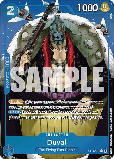 Duval (Full Art) #ST12-014 Premium Booster -The Best-
