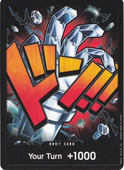 DON!! Card (Eustass "Captain" Kid) #promo Premium Booster -The Best-
