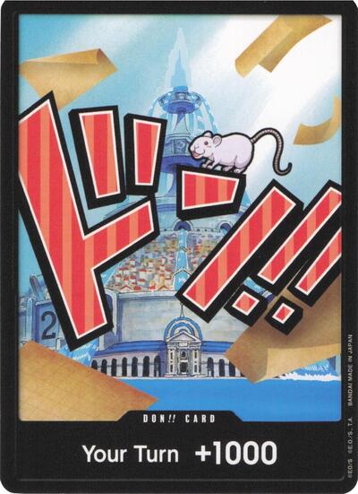 DON!! Card (Iceberg) #promo Premium Booster -The Best-