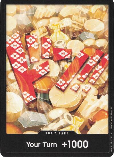 DON!! Card (Oden) #promo Premium Booster -The Best-