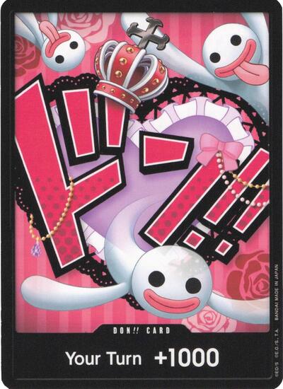 DON!! Card (Perona) #promo Premium Booster -The Best-