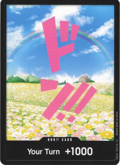 DON!! Card (Rebecca) #promo Premium Booster -The Best-