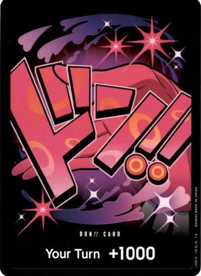 DON!! Card (Reiju) #promo Premium Booster -The Best-