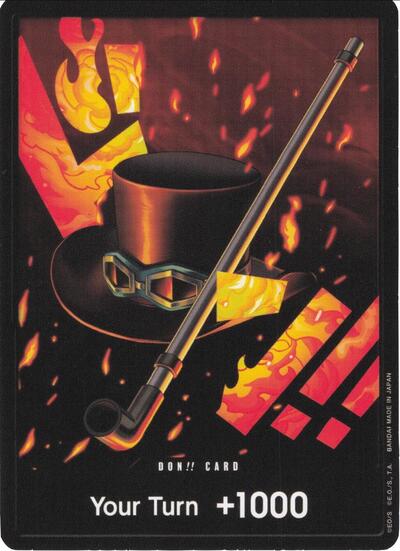DON!! Card (Sabo) #promo Premium Booster -The Best-