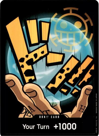 DON!! Card (Trafalgar Law) #promo Premium Booster -The Best-