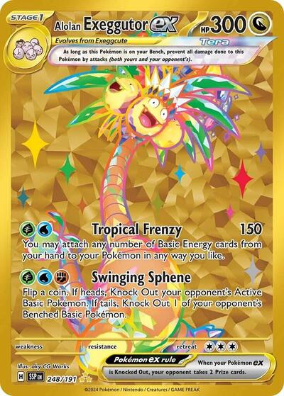 Alolan Exeggutor ex #248 Surging Sparks