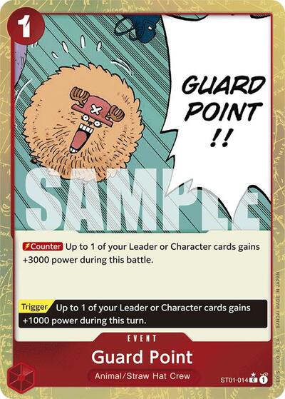 Guard Point (Textured Foil) #ST01-014 Premium Booster -The Best-