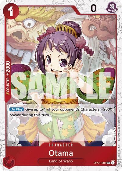 Otama (Jolly Roger Foil) #OP01-006 Premium Booster -The Best-