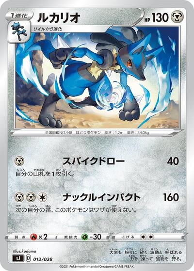 Lucario #12 Zacian & Zamazenta vs Eternatus Special Deck Set (Japanese)