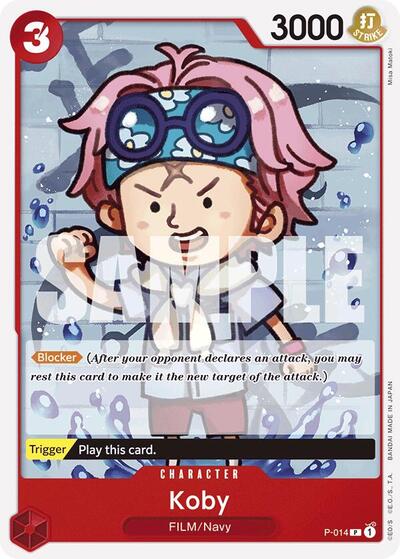 Koby (Reprint) #P-014 Premium Booster -The Best-