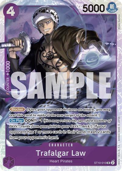 Trafalgar Law (ST10-010) (Reprint) #ST10-010 Premium Booster -The Best-