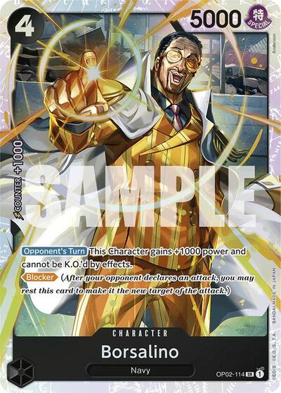 Borsalino (Reprint) #OP02-114 Premium Booster -The Best-