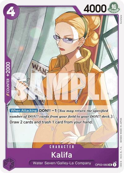 Kalifa (Reprint) #OP03-060 Premium Booster -The Best-