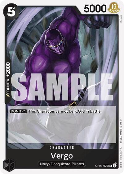 Vergo (Reprint) #OP03-079 Premium Booster -The Best-