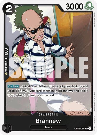 Brannew (Reprint) #OP03-089 Premium Booster -The Best-