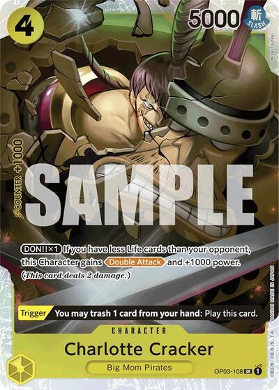 Charlotte Cracker (Reprint) #OP03-108 Premium Booster -The Best-