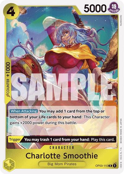 Charlotte Smoothie (Reprint) #OP03-110 Premium Booster -The Best-