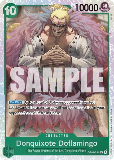 Donquixote Doflamingo (Reprint) #OP04-031 Premium Booster -The Best-
