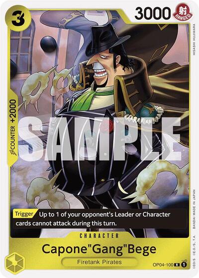 Capone"Gang"Bege (OP04-100) (Reprint) #OP04-100 Premium Booster -The Best-