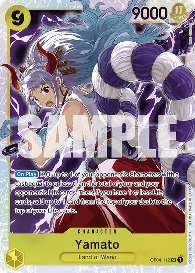 Yamato (OP04-112) (Reprint) #OP04-112 Premium Booster -The Best-