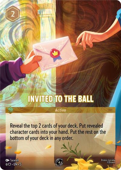 Invited to the Ball #6 Disney Lorcana Promo Cards