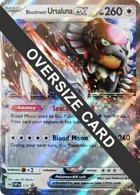 Bloodmoon Ursaluna ex #141 Jumbo Cards