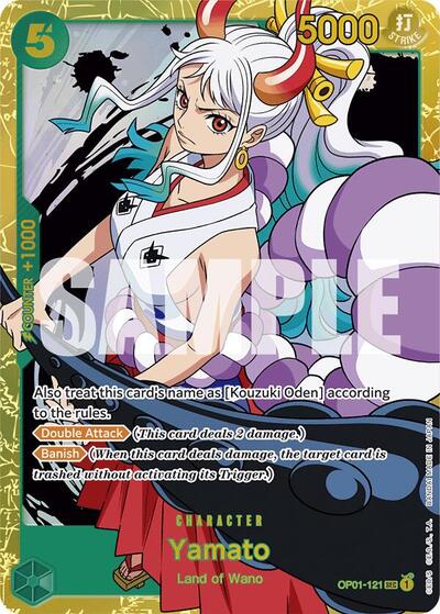 Yamato (OP01-121) (Reprint) #OP01-121 Premium Booster -The Best-