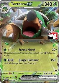 Torterra ex #12 Prize Pack Series Cards