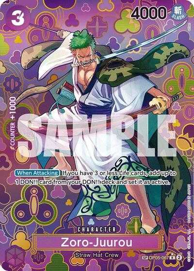 Zoro-Juurou (SP) #OP05-067 Emperors in the New World
