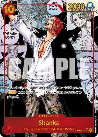 Shanks (Manga) #OP09-004 Emperors in the New World