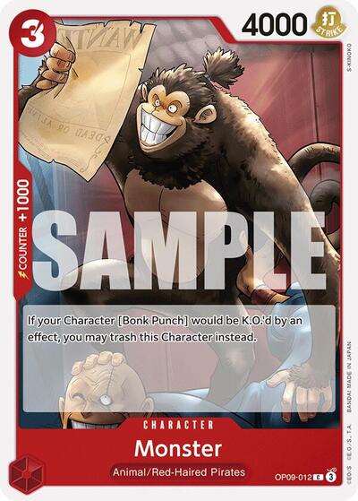 Monster #OP09-012 Emperors in the New World