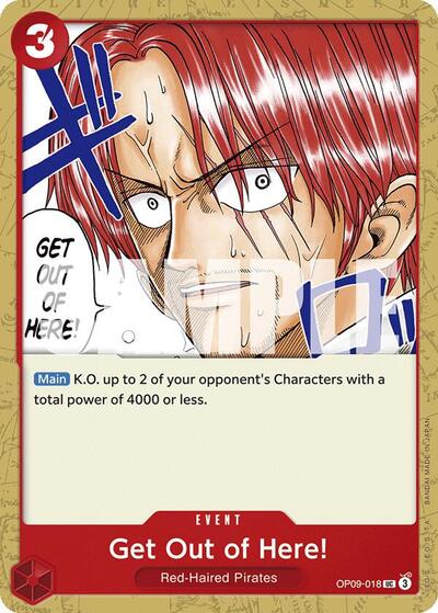 Get Out of Here! #OP09-018 Emperors in the New World