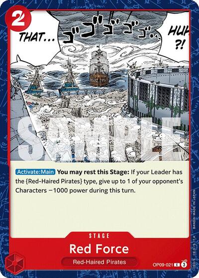 Red Force #OP09-021 Emperors in the New World