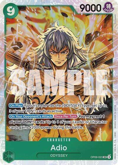 Adio #OP09-023 Emperors in the New World
