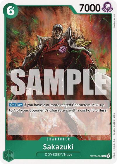 Sakazuki #OP09-026 Emperors in the New World