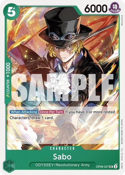 Sabo #OP09-027 Emperors in the New World