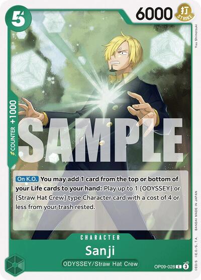 Sanji #OP09-028 Emperors in the New World