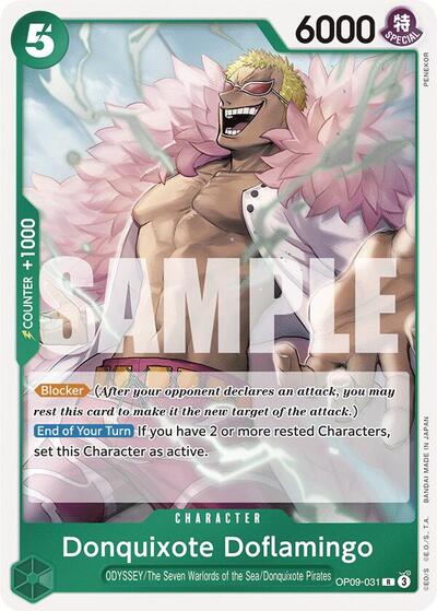 Donquixote Doflamingo #OP09-031 Emperors in the New World