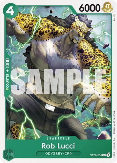 Rob Lucci #OP09-038 Emperors in the New World