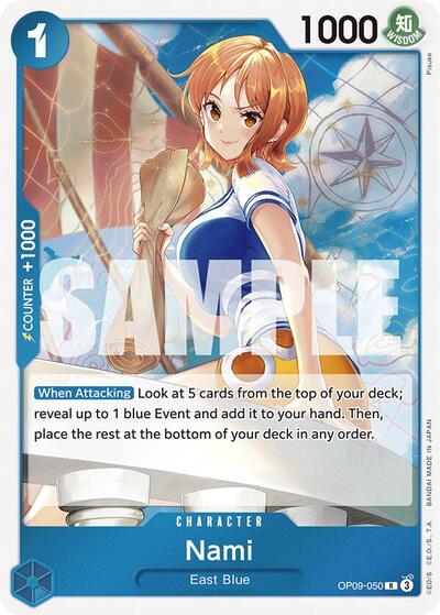 Nami #OP09-050 Emperors in the New World