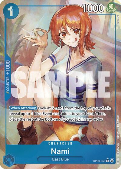 Nami (Parallel) #OP09-050 Emperors in the New World