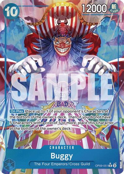 Buggy (Alternate Art) #OP09-051 Emperors in the New World
