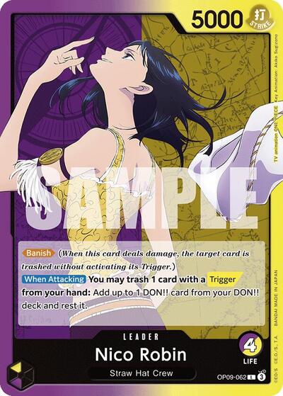 Nico Robin #OP09-062 Emperors in the New World