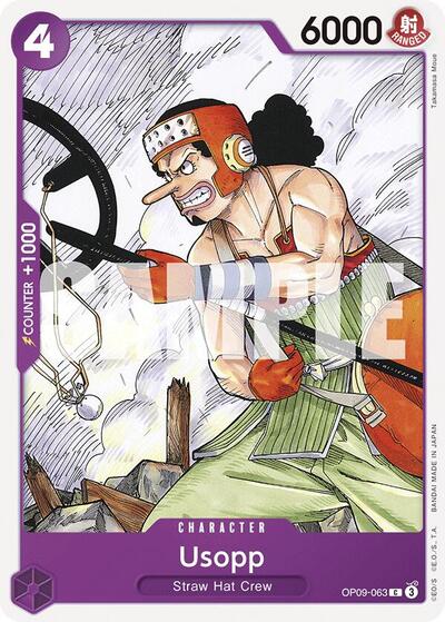 Usopp #OP09-063 Emperors in the New World