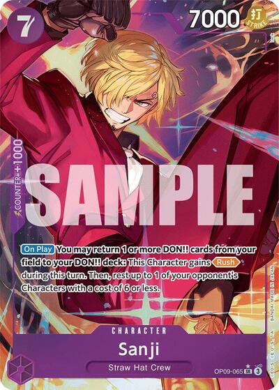 Sanji (Parallel) #OP09-065 Emperors in the New World