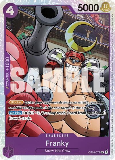 Franky #OP09-072 Emperors in the New World