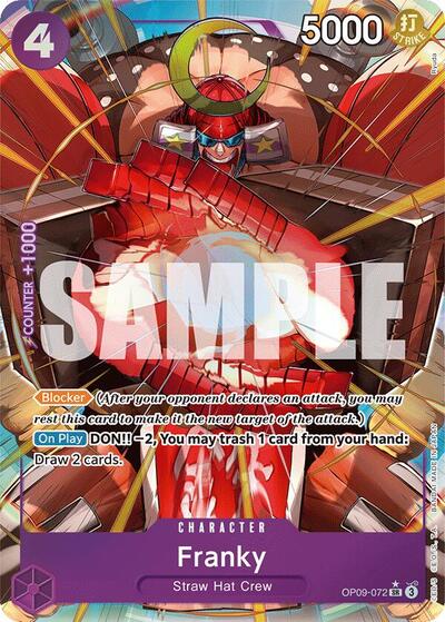 Franky (Parallel) #OP09-072 Emperors in the New World