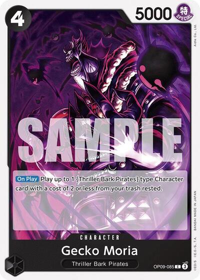 Gecko Moria #OP09-085 Emperors in the New World